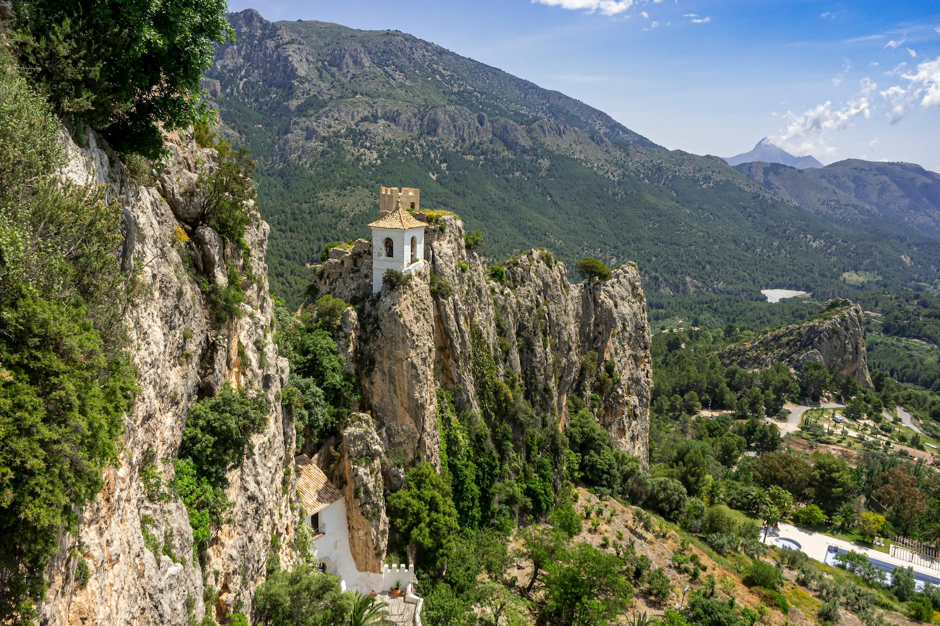 Paisaje mediterráneo de Altea, Costa Blanca